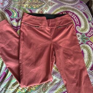 So mid rise skinny dress pant